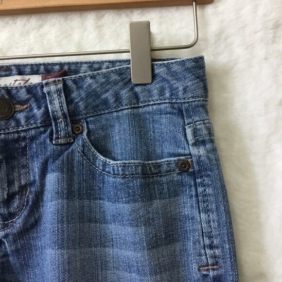 Aeropostale Blue Hailey Skinny Flare Jeans - Picture 5 of 16